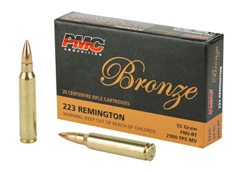 PMC BRNZ 223REM 55GR FMJ 20/1000