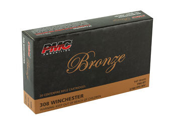Alternative view of PMC BRNZ 308WIN 147GR FMJ 20/500