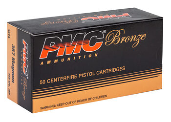 Alternative view of PMC BRNZ 357MAG 158GR JSP 50/1000