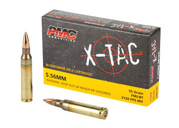 PMC XTAC 556NATO 55GR FMJBT 20/1000