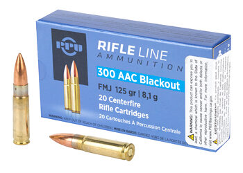 PPU 300BLK FMJ 125GR 20/1000