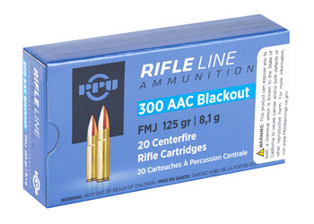 Alternative view of PPU 300BLK FMJ 125GR 20/1000