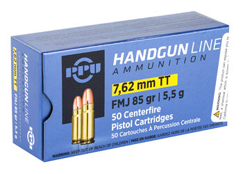 Alternative view of PPU 7.62 TOKAREV FMJ 85GR 50/500