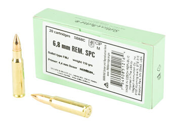 S&B 6.8SPC 110GR FMJ 20/1000