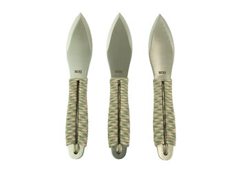 SOG FLING THRWNG KNVS 2.8" 3PK W/STH