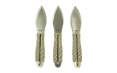 SOG FLING THRWNG KNVS 2.8" 3PK W/STH 3 SOG FLING THRWNG KNVS 2.8" 3PK W/STH