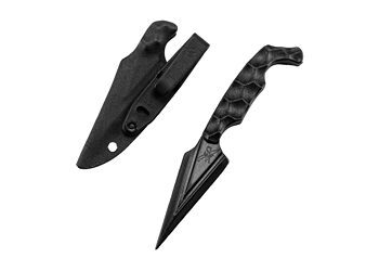 STROUP ULTRALITE 3.75" BLK W/SHEATH