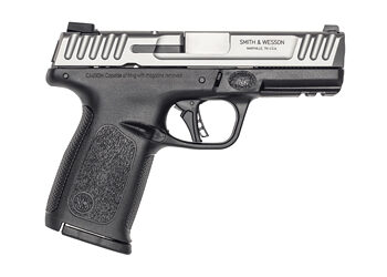 Alternative view of S&W SD40 2.0 40S&W 4" 14RD BLK/SLV
