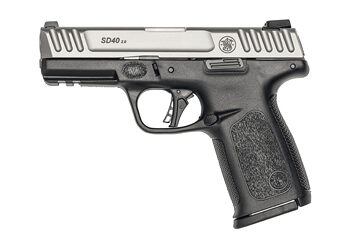 S&W SD40 2.0 40S&W 10RD BLK/SLV