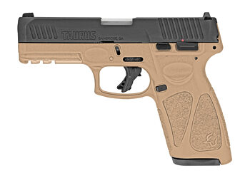 TAURUS G3 9MM 4" 15RD TAN/BLK TS