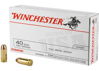 WIN USA 40SW 180GR FMJ 50/500