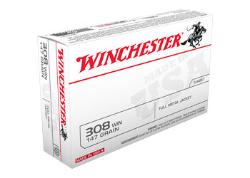 WIN USA TRGT 308WIN 147GR FMJ 20/200