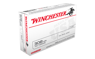 WIN USA TRGT 308WIN 147GR FMJ 20/200 3 WIN USA TRGT 308WIN 147GR FMJ 20/200