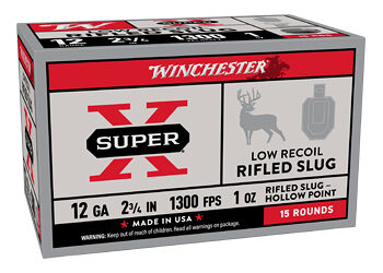 WIN SPR-X 12GA 2.75" RIF SLUG 15/150