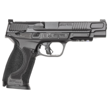 S&W M&P9 M2.0 Metal HD Handgun 9mm Luger 10rd Magazines(2) 5" Barrel Optic Ready Thumb Safety Black Steel Frame