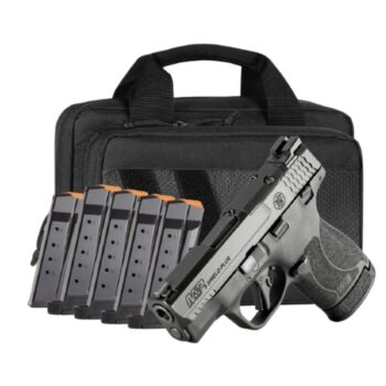 M&P 9 Shield Plus OR TS Carry On Bundle 9mm Luger 10(1)&13(5)rd Magazines 3.1" Barrel Savior Specialist Bag