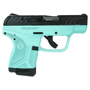 Ruger LCP II Custom "Robin's Egg Blue Frame" Handgun .22 LR 10/rd Magazine 2.75" Barrel Pocket Holster