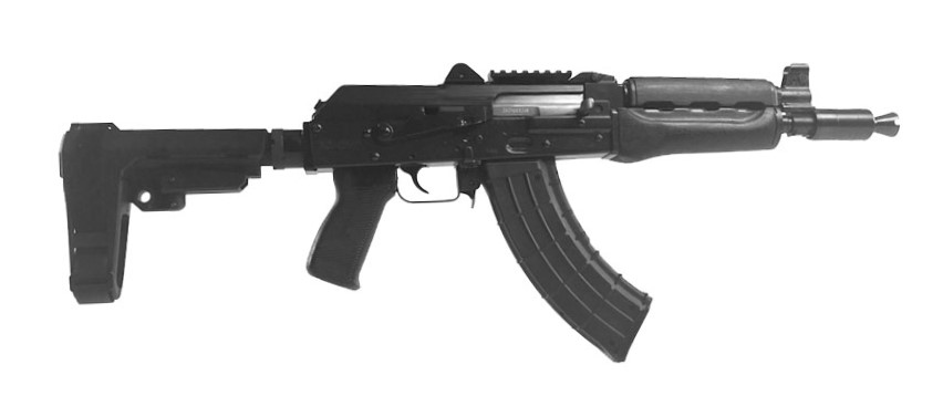 ZASTAVA ARMS USA ZPAP92 PIST 7.62X39 SB3 RAIL 3 ZASTAVA ARMS USA ZPAP92 PIST 7.62X39 SB3 RAIL
