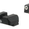 AmeriGlo GL5101 i-Dot Sight Set for Glock Green Tritium White Outline Front Sight-Green Tritium Rear Sight 1 100818