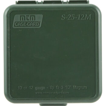 MTM Case-Gard S2512M11 Shotshell Box Flip-Top Multi Gauge Shotgun Forest Green Polypropylene 25rd