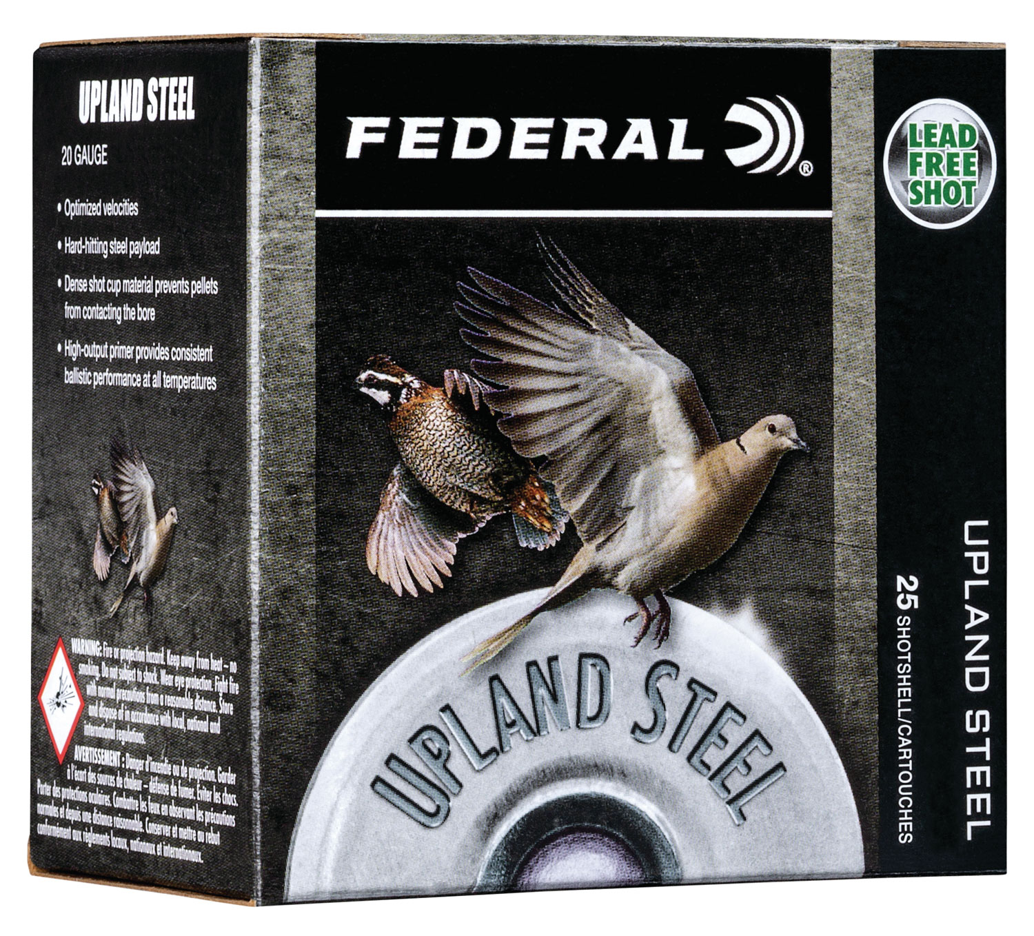 Federal USH286 Upland Field & Range 28Gauge 2.75" 5/8oz 6Shot 25 Per Box/10 Case 2 Federal USH286 Upland Field & Range 28Gauge 2.75" 5/8oz 6Shot 25 Per Box/10 Case