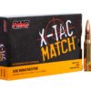PMC 308XM X-Tac Match 308Win 168gr Open Tip Match 20 Per Box/10 Case 2 111495