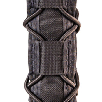 High Speed Gear 13EX10BK TACO Extended Mag Pouch Single Black Nylon Belt Belts 2.25" Wide Compatible w/ Pistol