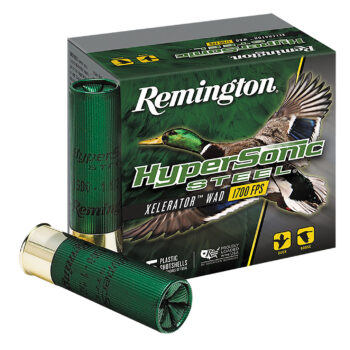 Remington Ammunition 26743 HyperSonic Steel 12Gauge 3" 1 1/8oz 2Shot 25 Per Box/10 Case