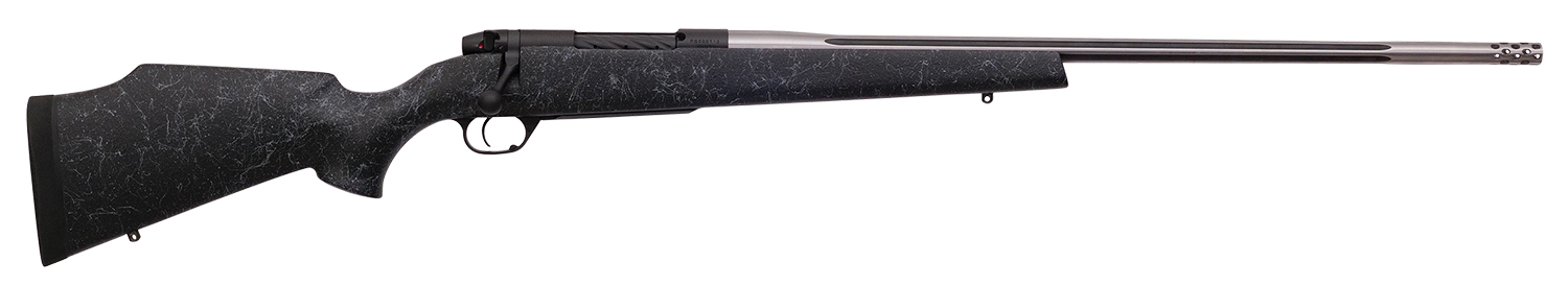 Weatherby MAM01N303WR8B Mark V Accumark 30-378 Wthby Mag 2+1 26" Barrel, Graphite Black Cerakote Finish, Gray Webbed Black Fixed Monte Carlo Stock 3 Weatherby MAM01N303WR8B Mark V Accumark 30-378 Wthby Mag 2+1 26" Barrel, Graphite Black Cerakote Finish, Gray Webbed Black Fixed Monte Carlo Stock