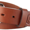 1791 Gunleather BLT013842CBRA 01 Gun Belt Classic Brown Leather 38/42 1.50" Wide Buckle Closure 2 118477