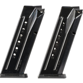 Ruger 90684 Security-9 Value Pack 15rd 9mm Luger Black Oxide Steel 2 Per Pack