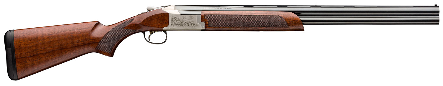 Browning 0182096005 Citori 725 Feather Full Size 20 Gauge Break Open 3" 2rd 26" Blued Over/Under Vent Rib Barrel, Engraved Silver Nitride Aluminum Receiver, Fixed Grade II/III Black Walnut Stock 3 Browning 0182096005 Citori 725 Feather Full Size 20 Gauge Break Open 3" 2rd 26" Blued Over/Under Vent Rib Barrel, Engraved Silver Nitride Aluminum Receiver, Fixed Grade II/III Black Walnut Stock