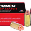 Atomic Ammunition 448 Match Precision Craft 45ACP 185gr Semi Wadcutter 50 Per Box/10 Case 2 120167