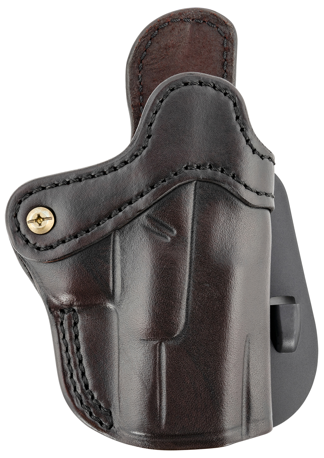 1791 Gunleather ORPDH21SBRR BH2.1 Optic Ready OWB Size 2.1 Signature Brown Leather Paddle Compatible w/Glock 17/Springfield XD/S&W Shield Right Hand 3 1791 Gunleather ORPDH21SBRR BH2.1 Optic Ready OWB Size 2.1 Signature Brown Leather Paddle Compatible w/Glock 17/Springfield XD/S&W Shield Right Hand