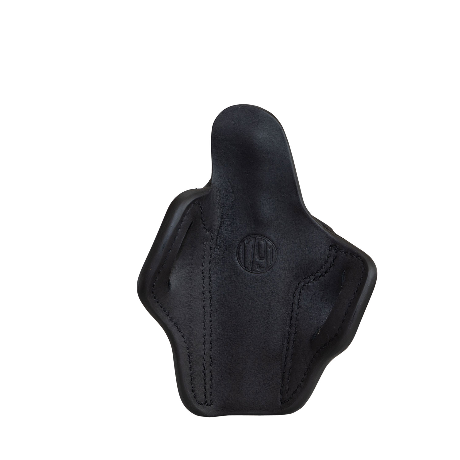 1791 Gunleather ORBH1SBLR BH1 Optic Ready OWB Size 01 Stealth Black Leather Belt Slide Fits 5" 1911 Right Hand 3 1791 Gunleather ORBH1SBLR BH1 Optic Ready OWB Size 01 Stealth Black Leather Belt Slide Fits 5" 1911 Right Hand