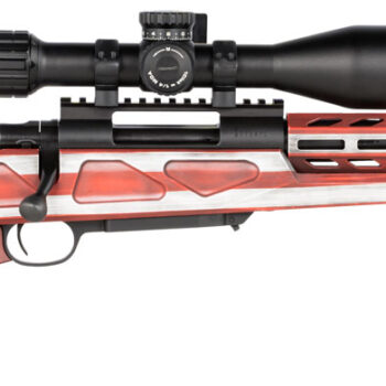 Howa HFLG30816 M1500 APC Chassis Gen2 308 Win 10+1 16.25" Barrel, American Flag Cerakote Receiver, American Flag 6 Position Luth-AR MBA-4 with Aluminum Chassis Stock, Black Polymer Grip