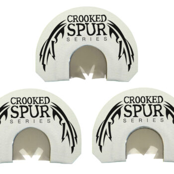 Foxpro CSGSCOMBO Crooked Spur Ghost Spur Combo Diaphragm Call, Attracts Turkey,  Triple Prophylactic Reeds