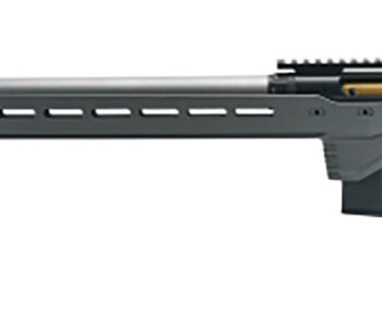 Savage Arms 57701 110 Elite Precision 223 Rem 10+1 26" Matte Stainless, Matte Black Rec, Gray Cerakote Adjustable MDT ACC Aluminum Chassis Stock, Left Hand (MB Not Included)