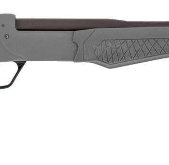 Rossi SSP1-GRAY Tuffy Single Shot Youth 410 Gauge Break Open 3" 1rd 18.50" Matte Black Barrel, Matte Black Steel Receiver, Gray Synthetic Thumbhole Stock w/Shell Holder, Right Hand