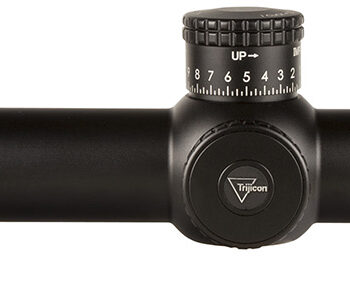 Trijicon 200162 AccuPoint  Satin Black 4-24x50mm 30mm Tube Illuminated Duplex w/Green Dot Reticle  Second Focal Plane