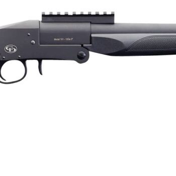 Charles Daly 930269 101 Turkey Full Size 12 Gauge Break Open 3" 1rd 20" Black Steel Single Shot Barrel Receiver w/Picatinny Rail, Fixed Black Synthetic Stock, Beretta/Benelli Choke System