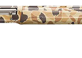 Browning 0119082005 A5  12 Gauge 26" Barrel 3.5" 4+1 Full Coverage Vintage Tan Camo, Textured Synthetic Stock With Close Radius Pistol Grip