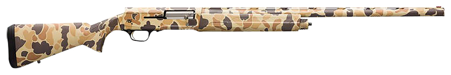 Browning 0119082005 A5 12 Gauge 26" Barrel 3.5" 4+1 Full Coverage Vintage Tan Camo, Textured Synthetic Stock With Close Radius Pistol Grip 3 Browning 0119082005 A5 12 Gauge 26" Barrel 3.5" 4+1 Full Coverage Vintage Tan Camo, Textured Synthetic Stock With Close Radius Pistol Grip