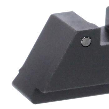 AmeriGlo GL452 Optic Compatible Sight Set for Glock  XL Tall Green Tritium Orange Outline Front Sight-Green Tritium Black Outline Rear Sight
