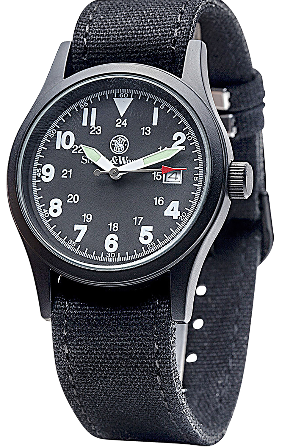 S&W SWW1464BK Smith & Wesson Military Watch Black 2 S&W SWW1464BK Smith & Wesson Military Watch Black
