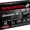 Winchester Ammo SB12L00 Double X High Velocity 12Gauge 3.50" 15Pellets 00Buck Shot 5 Per Box/50 Case 2 14363 5