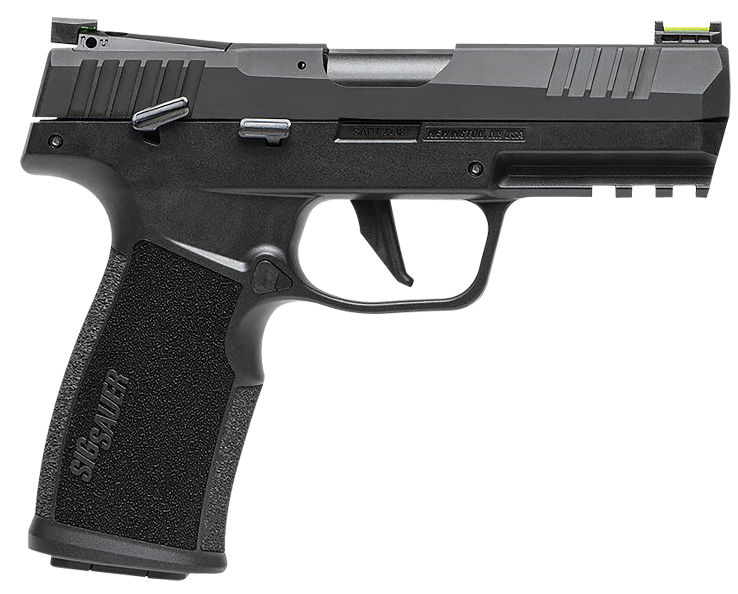 Sig Sauer 322CBAS P322 Compact 22 LR 20+1 4" Black Steel Threaded Barrel, Black Hard Coat Anodized Optic Ready/Serrated Slide, Black SS/Polymer Frame w/Picatinny Rail & Black Polymer Grips 3 Sig Sauer 322CBAS P322 Compact 22 LR 20+1 4" Black Steel Threaded Barrel, Black Hard Coat Anodized Optic Ready/Serrated Slide, Black SS/Polymer Frame w/Picatinny Rail & Black Polymer Grips