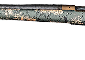 Christensen Arms 8010621300 Ridgeline FFT 300 Win Mag 3+1 22" Carbon Fiber/Threaded Barrel, Burnt Bronze Cerakote, Green with Black/Tan Accents Stock, Left Hand
