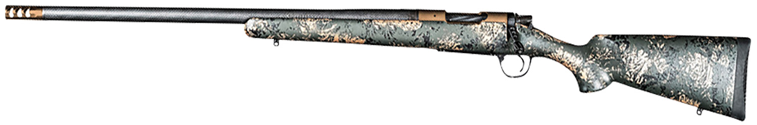 Christensen Arms 8010621300 Ridgeline FFT 300 Win Mag 3+1 22" Carbon Fiber/Threaded Barrel, Burnt Bronze Cerakote, Green with Black/Tan Accents Stock, Left Hand 3 Christensen Arms 8010621300 Ridgeline FFT 300 Win Mag 3+1 22" Carbon Fiber/Threaded Barrel, Burnt Bronze Cerakote, Green with Black/Tan Accents Stock, Left Hand