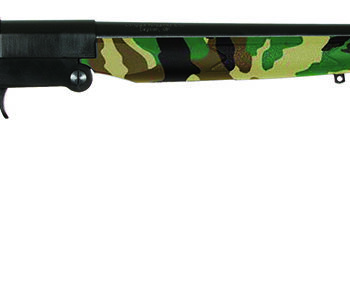 Charles Daly 930335 101  Compact 20 Gauge Break Open 3" 1rd 26" Black Steel Single Shot Barrel & Receiver, Fixed Woodland Camo Synthetic Stock, Beretta/Benelli Mobil Choke System